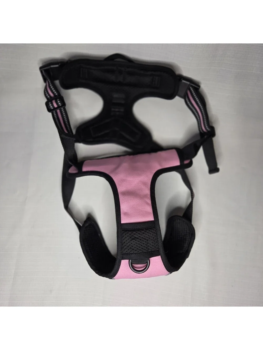 rabbitgoo Dog Harness No Pull Soft Padded Adjustable Reflective Vest Pink XL